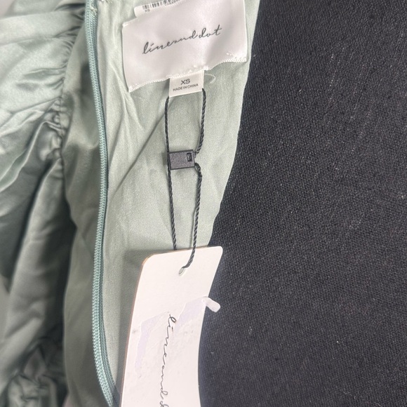 Line & Dot Sage Long Sleeve Dress - Picture 10 of 11